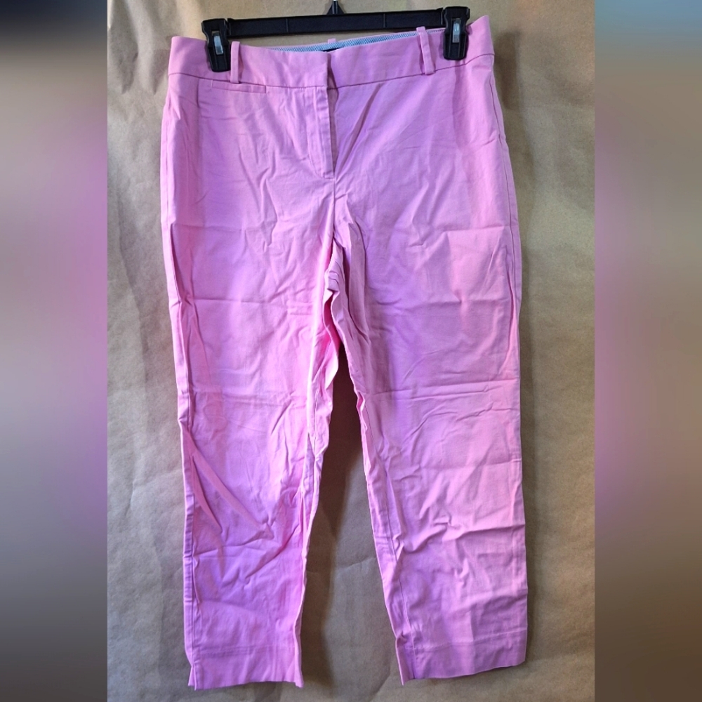 Pink Talbots Dress Capri Pants